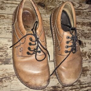 Birkenstock Tan Leather Women's Loafers